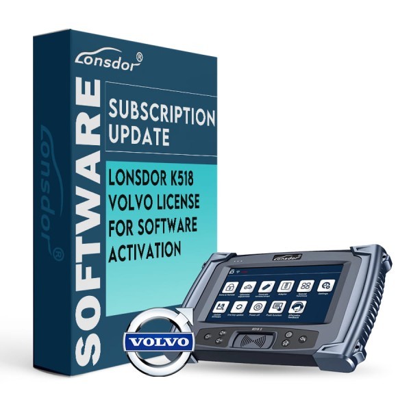 Activation du logiciel Lonsdor pour la licence Volvo K518