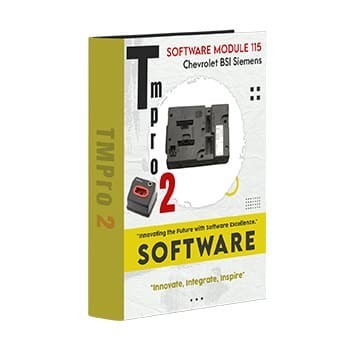 Tmpro 2 Tmpro 2 Программный модуль 115 – Chevrolet BSI Siemens