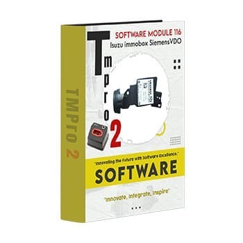 Tmpro 2 Tmpro 2 Software module 116 – Isuzu immobox SiemensVDO