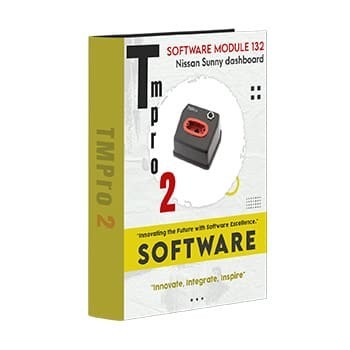 Tmpro 2 Tmpro 2 Módulo de software 132 – Painel Nissan Sunny