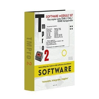 Tmpro 2 Tmpro 2 Software module 187 – Key copier onto TS48 / CN6 / KD48 transponde