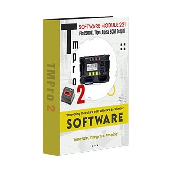 Tmpro 2 Tmpro 2 Software module 221 – Fiat 500X, Tipo, Egea BCM Delphi