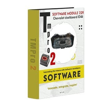 Tmpro 2 Tmpro 2 Программный модуль 229 — приборная панель Chevrolet ID46