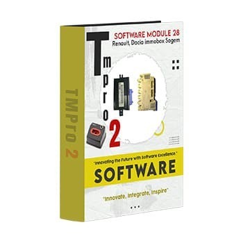 Tmpro 2 Tmpro 2 Module logiciel 28 – Renault, Dacia immobox Sage