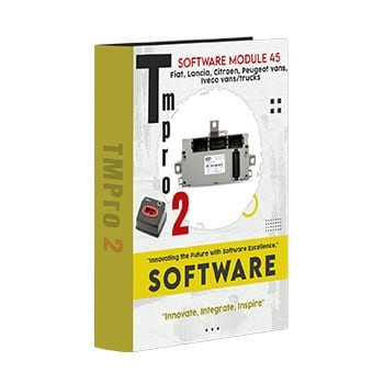 Tmpro 2 Tmpro 2 Software module 45 – Fiat, Lancia, Citroen, Peugeot vans, Iveco vans/t