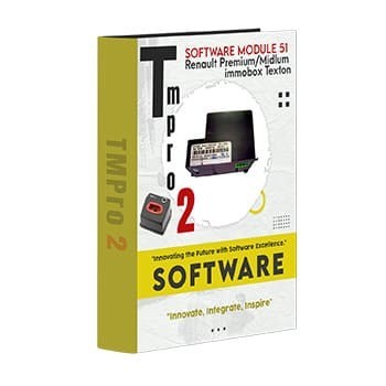 Tmpro 2 Tmpro 2 Программный модуль 51 – Иммобилайзер Renault Premium/Midlum Texton