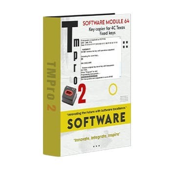Tmpro 2 Tmpro 2 Yazılım modülü 64 – 4C Texas sabit anahtarları için anahtar foto...