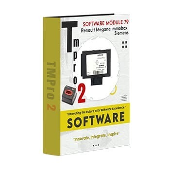 Tmpro 2 Tmpro 2 Módulo de software 79 – Renault Megane immobox Siemens