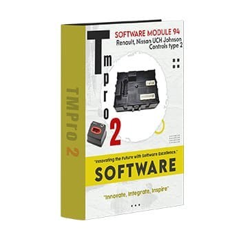 Tmpro 2 Tmpro 2 Программный модуль 94 – Renault, Nissan ЦЭКБС типа Johnson Controls