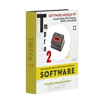 Tmpro 2 Tmpro 2 Módulo de software 97 – Motos Suzuki ECU Denso, Keihin, Mitsubishi