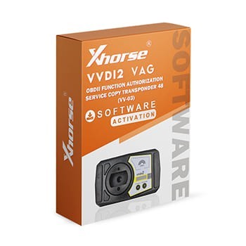 Transpondeur de copie de Service d'autorisation de fonction Xhorse VVDI2 VAG OBD...