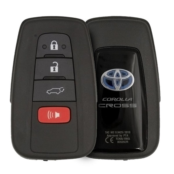 Original Toyota COROLLA CROSS Smart Proximity 433MHz 4 Buttons