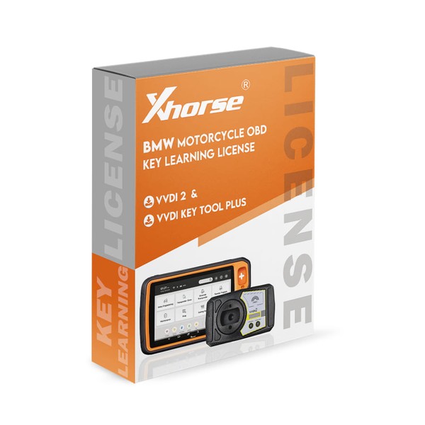 Xhorse BMW Motosiklet OBD Anahtar Öğrenme Lisansı Yetkilendirmesi