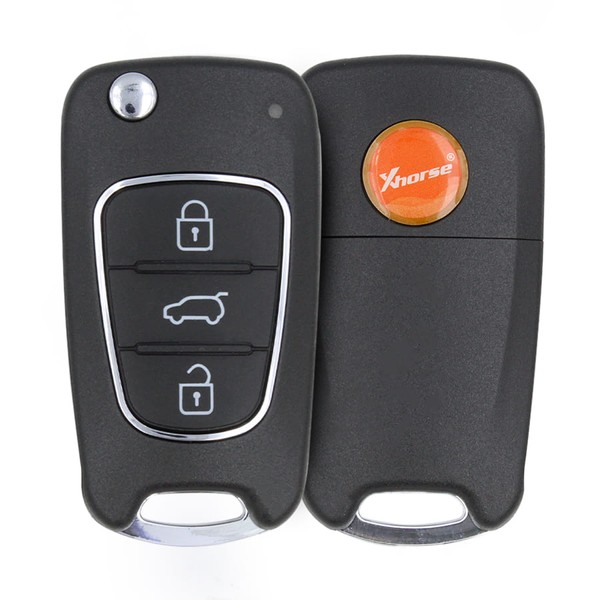 Xhorse VVDI Key VVDI2 Tool Wireless Flip Key Remote3 Buttons KIA Hyundai Type wi...