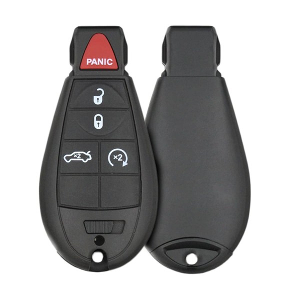 Chrysler 300 Fobik Normal Key 2010 433MHz 5 Buttons