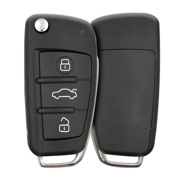 Audi Q7 A6L Normal Flip Key Remote 2006 433MHz 3 Buttons