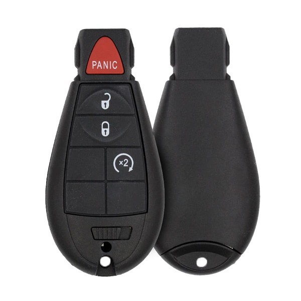 Jeep Grand Cherokee Fobik Normal Key 2010 2020 433MHz 4 Buttons