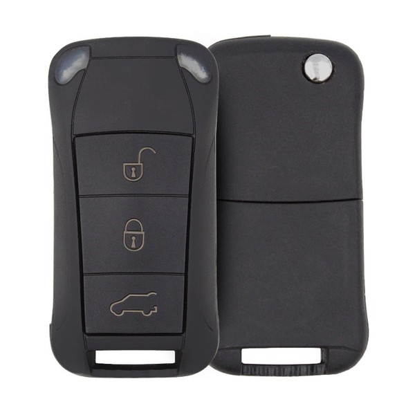 Porsche Cayenne 2005 2010 Normal Flip Key Remote 433MHz 3 Buttons