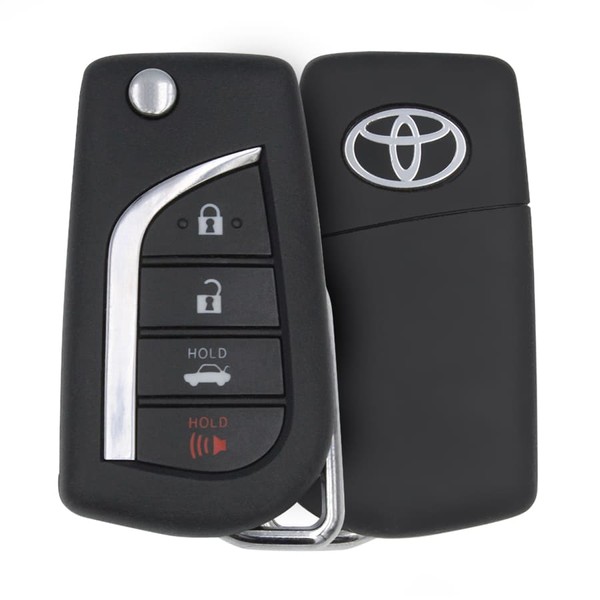 Refurbished Toyota Camry Corolla Flip Key Remote 2018 2022