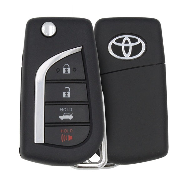 Télécommande à clé rabattable Toyota RAV4 remise à neuf 2019 2021 315 MHz 4 bout...