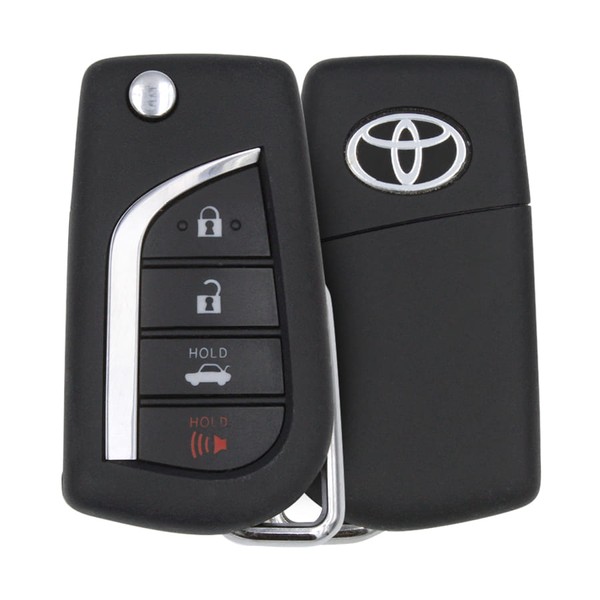 Refurbished Flip Key Remote Toyota 315MHz 4 Buttons 8A-128bit