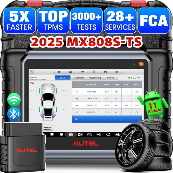 Augel MX808S-TS - TPMS et outil de diagnostic complet
