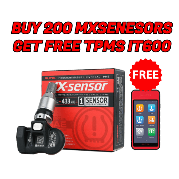 Autel MX Sensor 200-Pack + Free ITS600 TPMS Tool