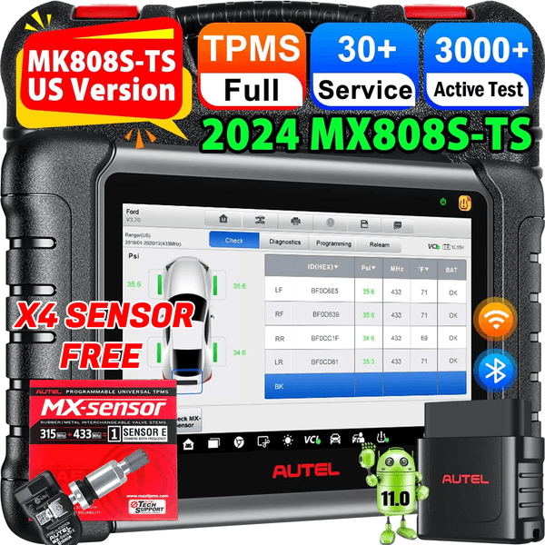 Augel Maxicheck MX808S-TS + 4 mx capteur métal gratuit