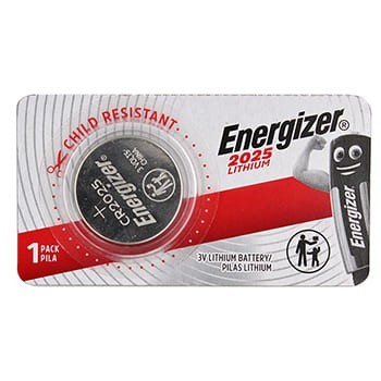 Batteria al litio originale Energizer 3V CR2025