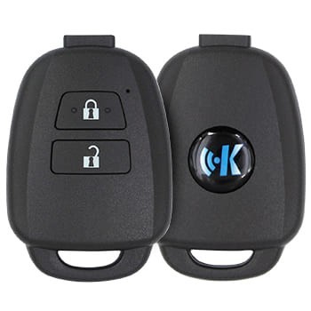 KeyDiy KD Mando Universal Llave 2 Botones Tipo Toyota