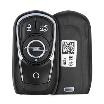 Original Opel Astra Corsa Smart Proximité 2016 2020 433MHz 4 Boutons