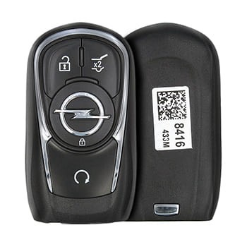 Original Opel Mokka Smart Proximité 2016 2020 433MHz 4 Boutons