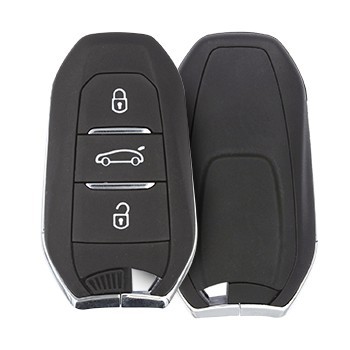 بيجو 3 أزرار (الجذع) مفتاح ذكي شل HU83 بليد ما بعد البيع العلامة التجارية