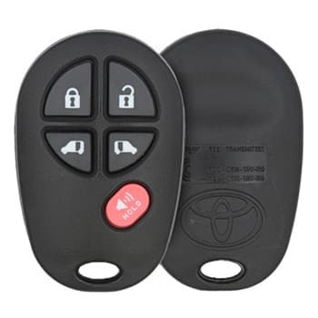 Original Toyota Sequoia Remote Key 433MHz 5 Buttons