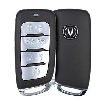 Chave inteligente Changan CS85 2021 genuína 7 botões 433 MHz