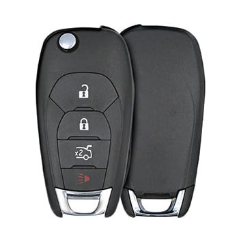 Chevrolet Cruze Flip Key Remote 2016 2018 315MHz 4 Buttons