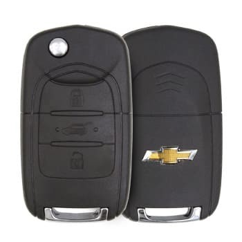Original Chevrolet Captiva Flip Key Remote 2020 2023 433MHz 3 Buttons