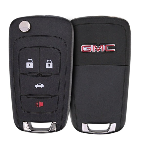 Controle remoto original GMC Terrain 2010 2018 Flip Key P/N: 13504258 315MHz