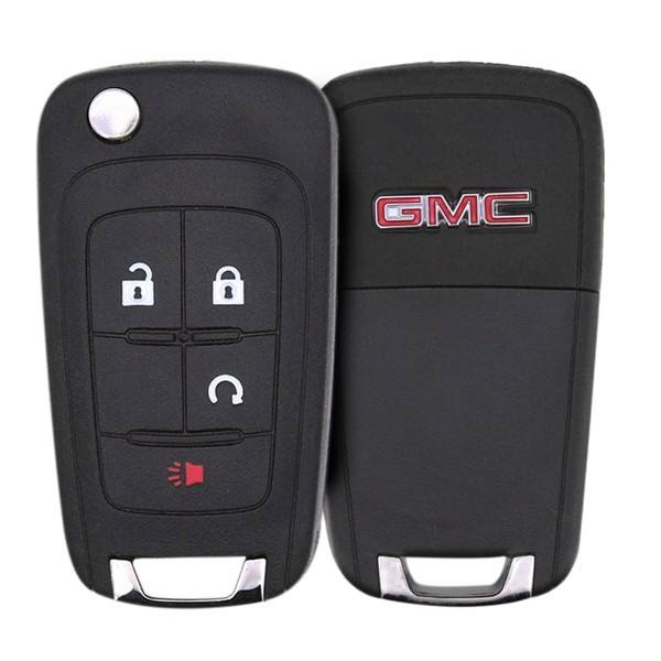 Controle remoto original GMC Terrain 2010 2017 Flip Key P/N: 20873622 315MHz