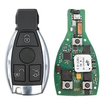 Genuíno FBS4 Mercedes Benz GLS FCC ID: IYZDC12K 3 botões IR - FBS4