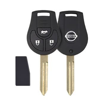 Nissan Sunny 2012 2016 Head Key Remote 433MHz 3 Buttons