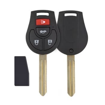 Nissan Sunny 2013 2019 Head Key Remote 315MHz 4 Buttons