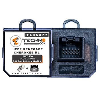 Jeep Renegade Cherokee KL Fiat 500 Steering Lock Emulator