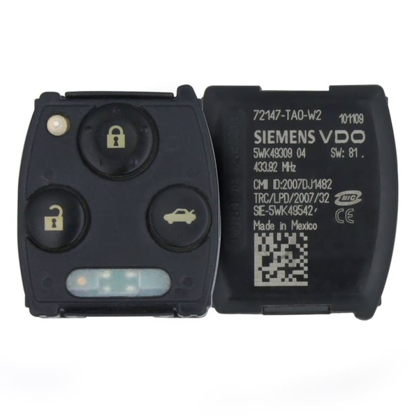 Original Honda Module 433MHz 3 Buttons