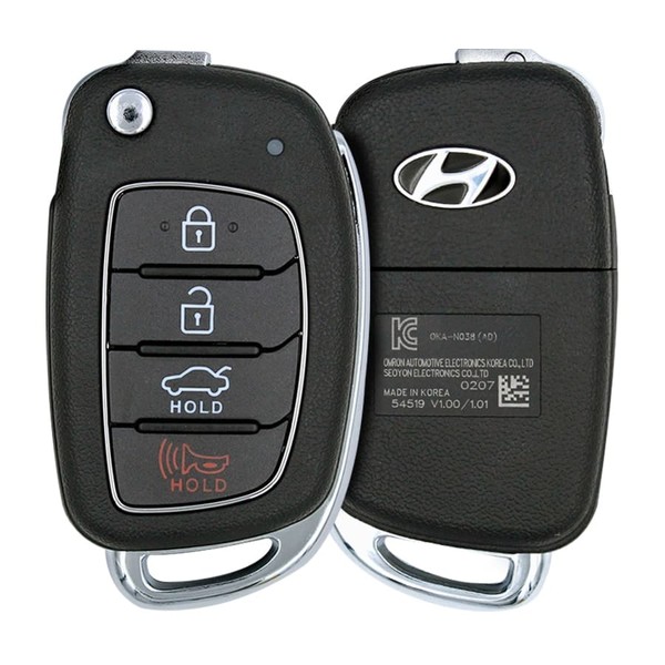 Genuine Hyundai Elantra Flip Key Remote 2017 2018 P/N: 95430-F2000