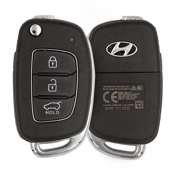 Telecomando con chiave ribaltabile Hyundai Santa Fe 2016 2018 ricondizionato...