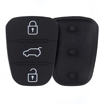 Сменная резиновая накладка на силиконовую 3 кнопки люка для Kia Ceed Sportage