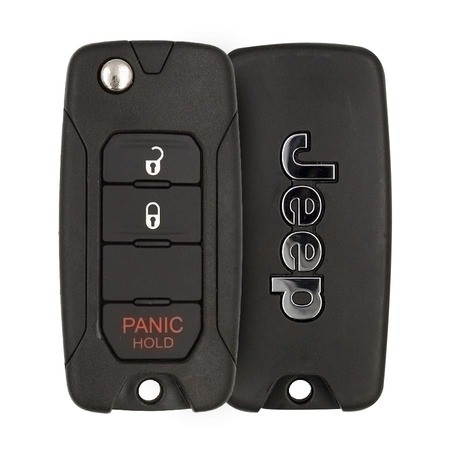 Original Jeep Renegade Flip Key Remote 2016 2018 433MHz 3 Buttons