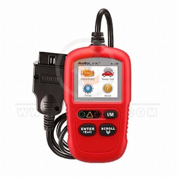 Autel Auto Link Obdii وقارئ الكود AL329