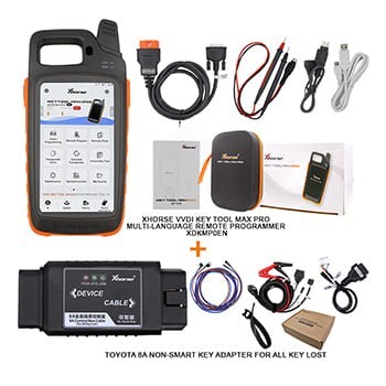 Xhorse Bundle XDKMP0EN VVDI Key Tool Удаленный программатор Max Pro